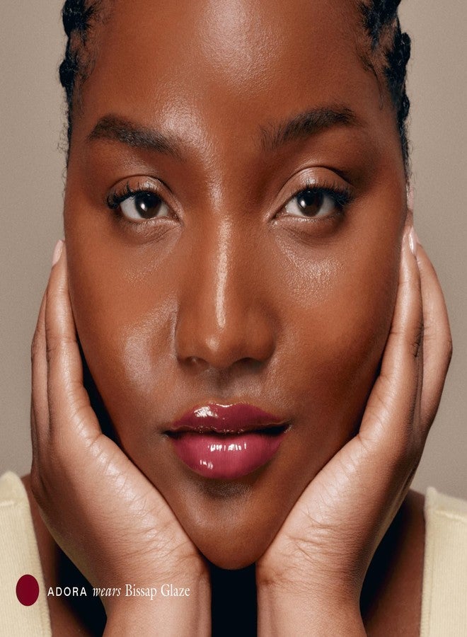 EADEM Le Chouchou Lip Softening Balm, Lip Gloss for Women, Lip Plumper & Lip Mask, Overnight Hydrating & Moisturizing Luxury Lip Balm, 0.5 oz, Bissap Glaze - Image 2